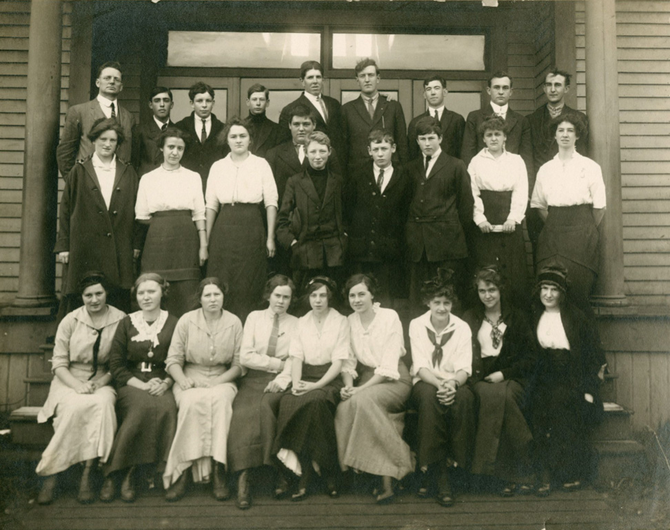 7 – Malden High School students c. 1914